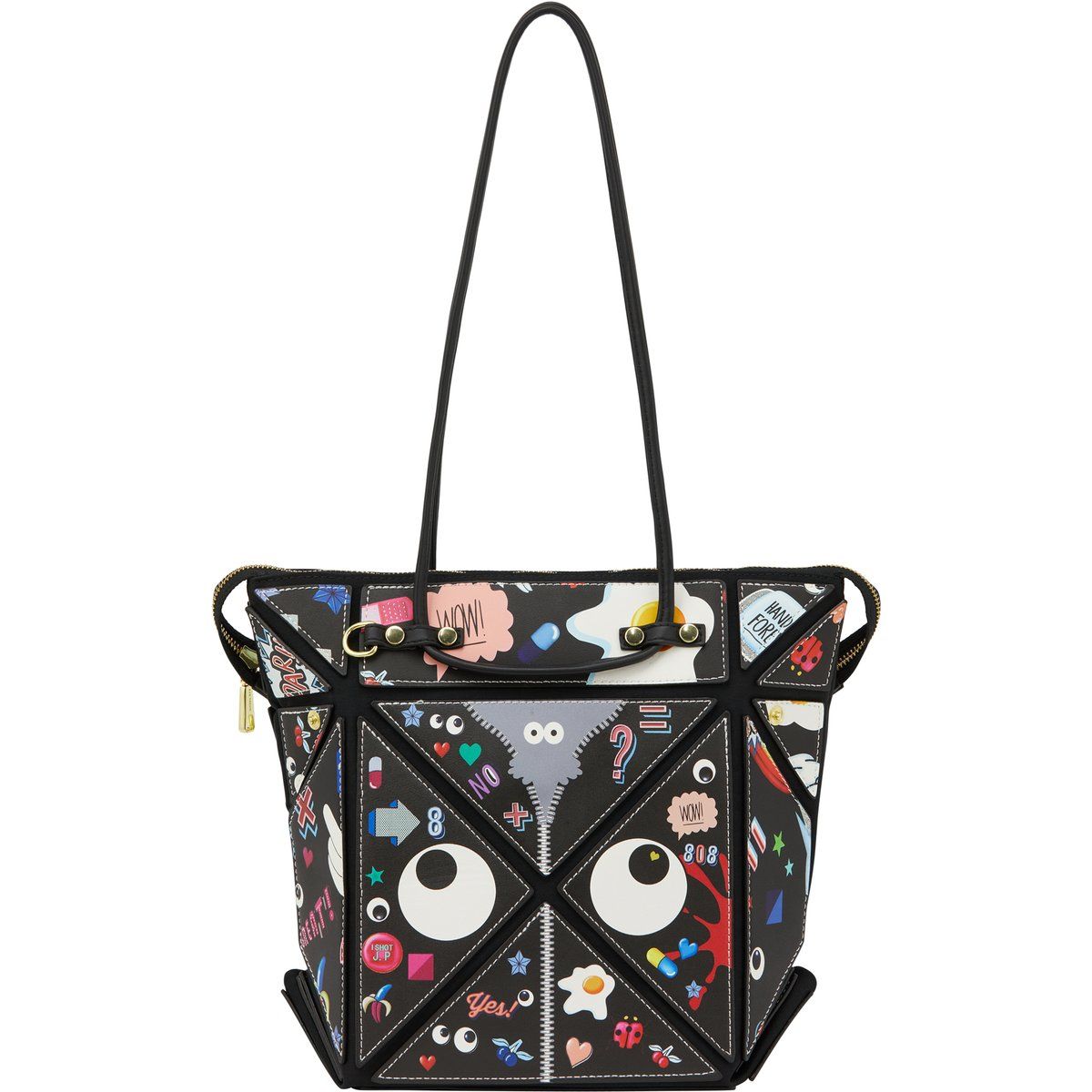 Mymo Handtasche Handtasche Frauen Schwarz