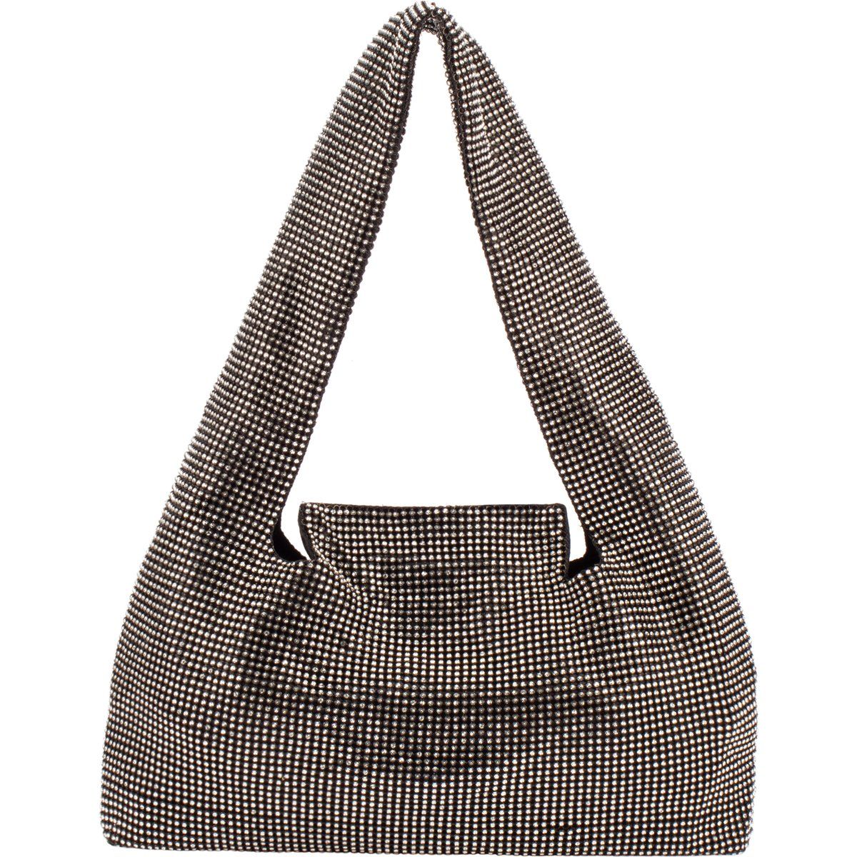 Faina Schultertasche aus Kristallen Damen schwarz