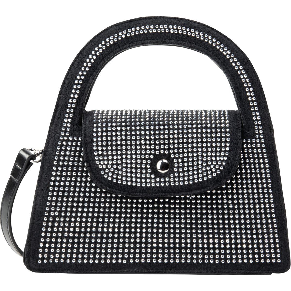 Faina Henkeltasche Damen Schwarz Mehrfarbig