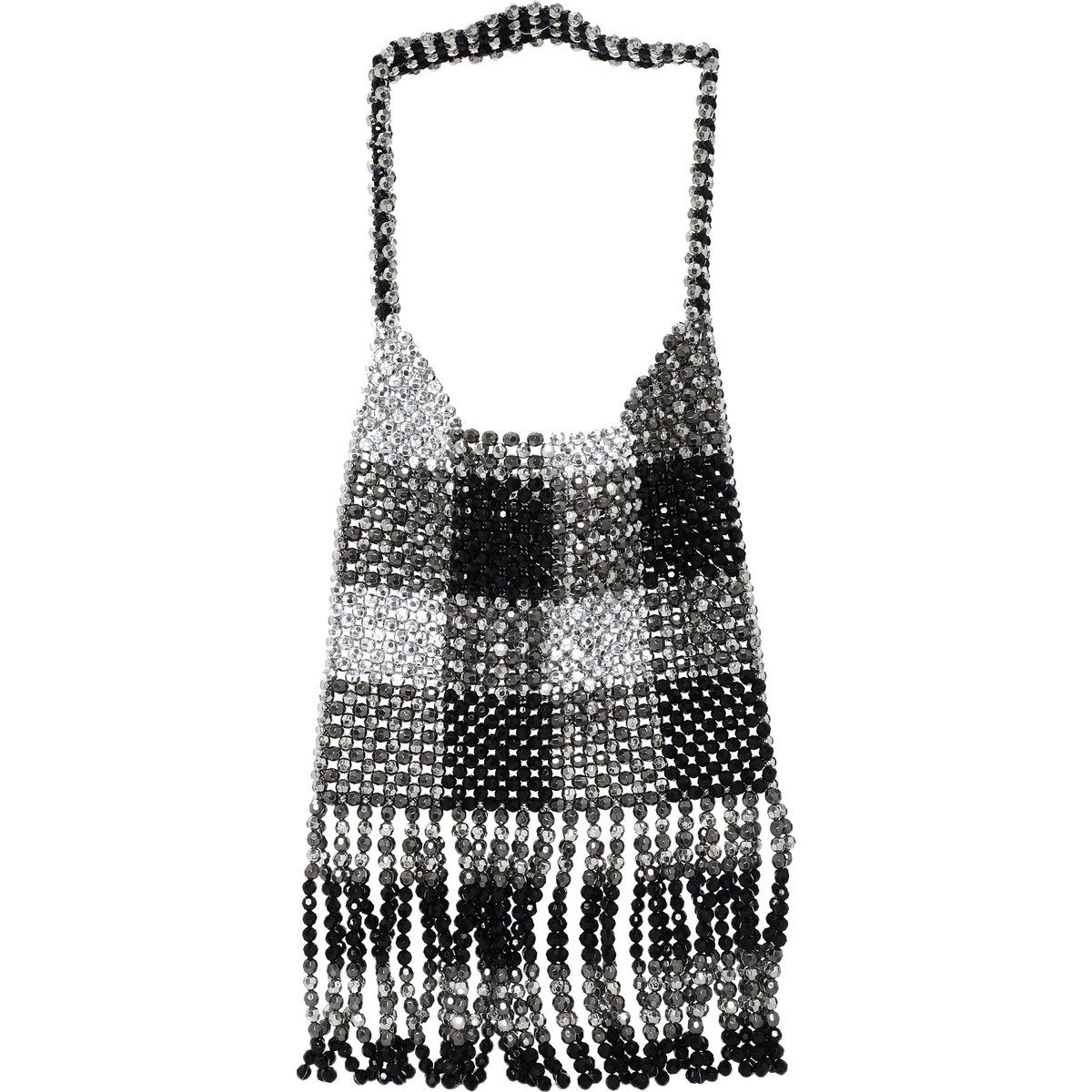 FELIPA Handtasche Damen schwarz melange