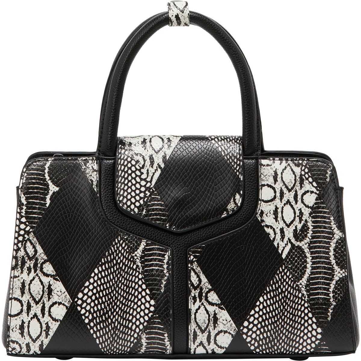 Faina Handtasche Handtasche Frauen braun schwarz