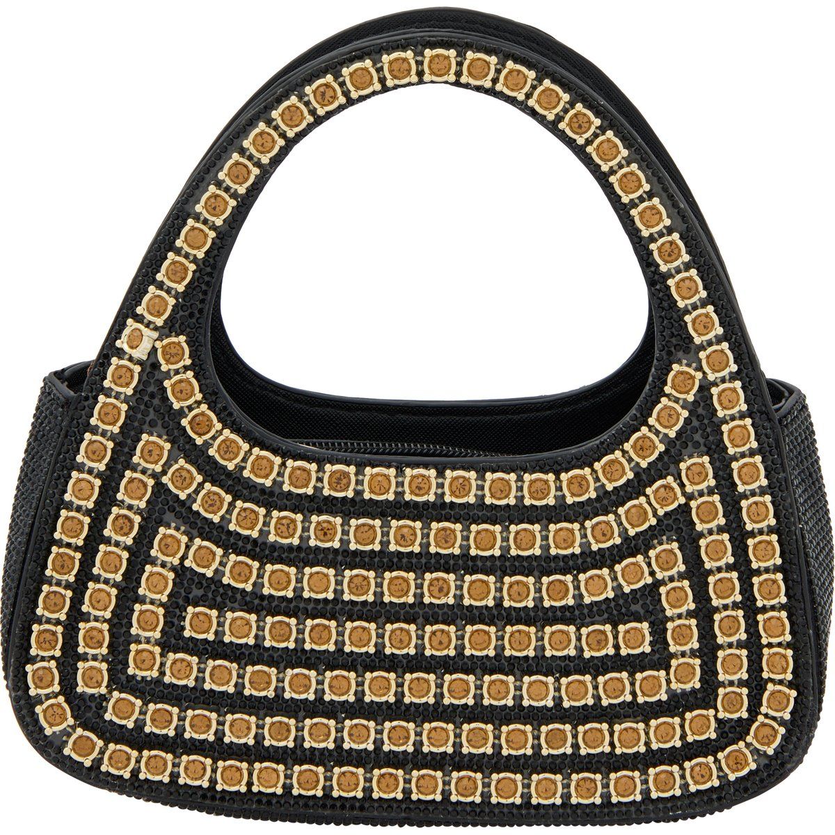 Faina Handtasche Handtasche Frauen schwarzes Gold