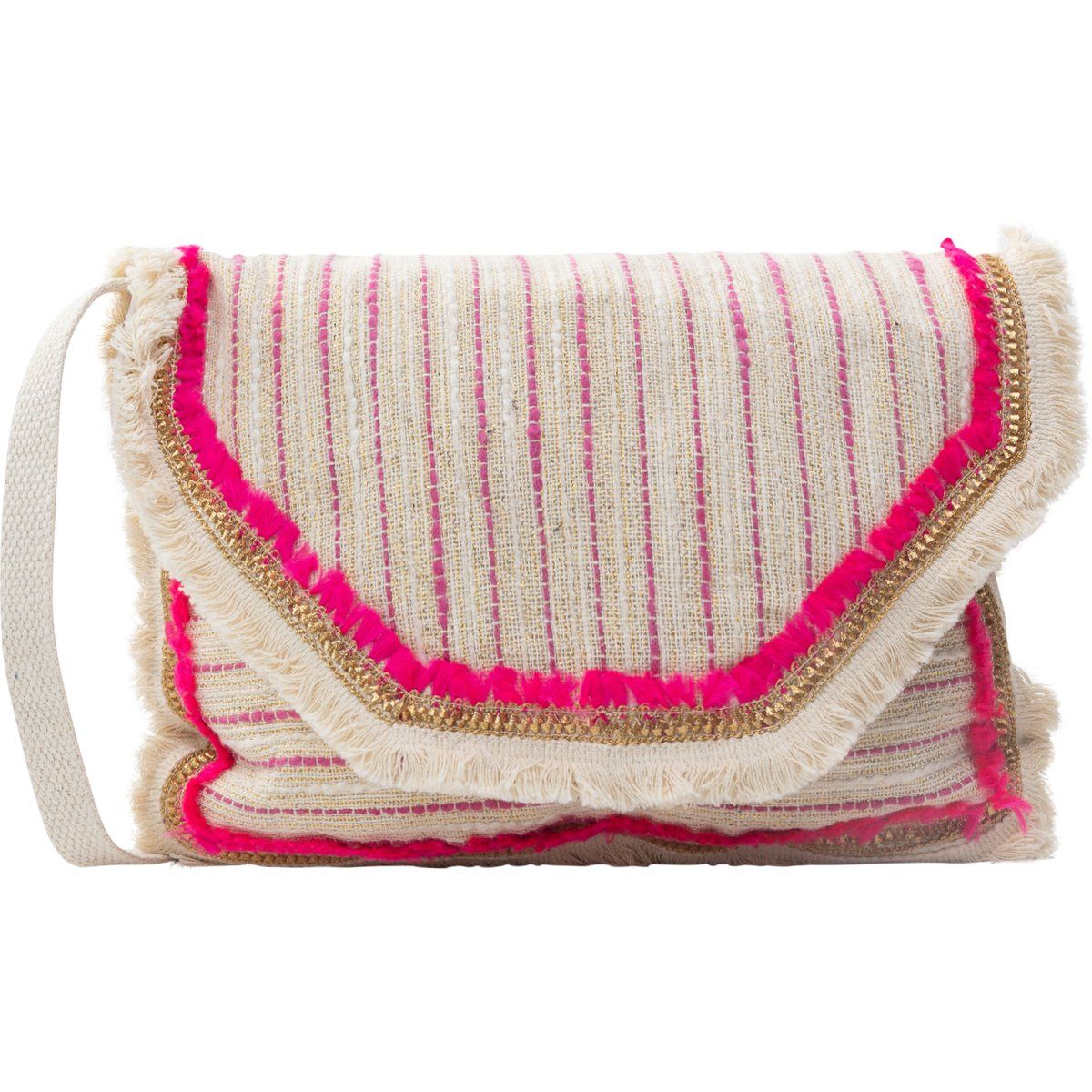 Faina Umhängetasche Damen beige-rosa