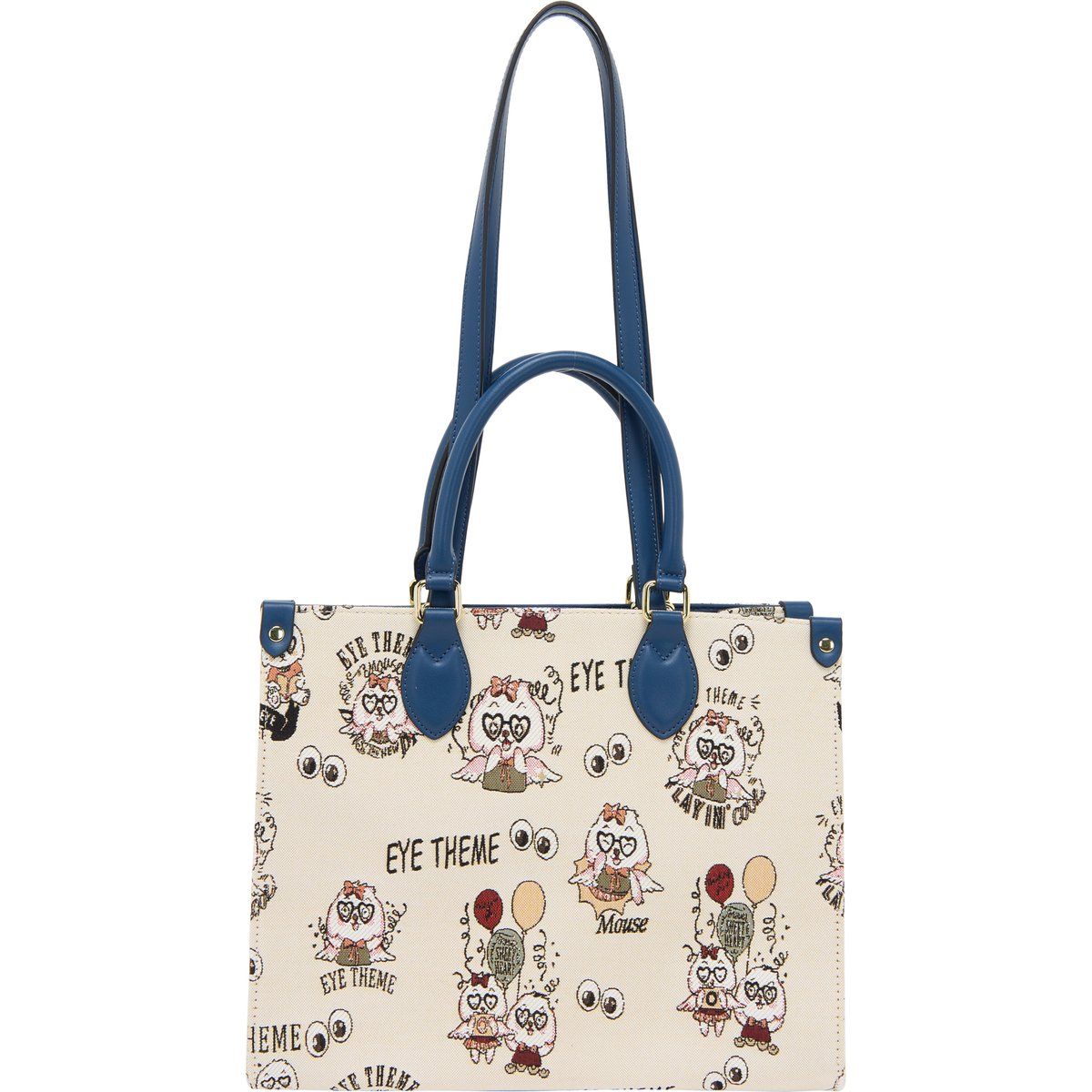 Mymo Umhängetasche Umhängetasche Frauen Beige Blau