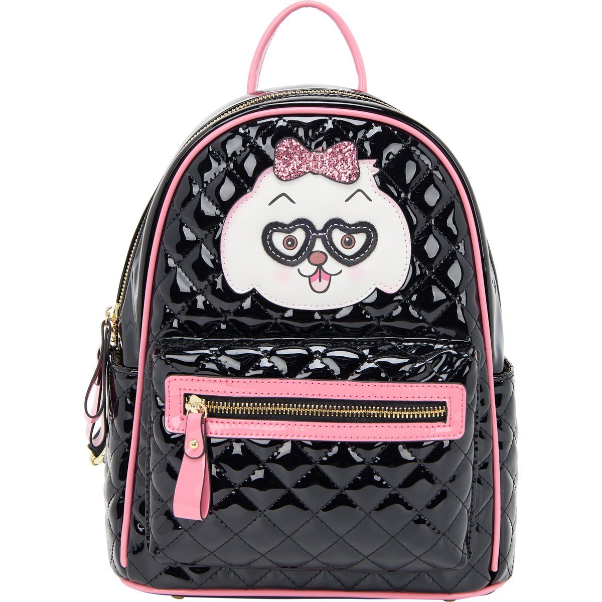 Mymo RUCKSACK RUCKSACK Frauen Schwarz Rosa