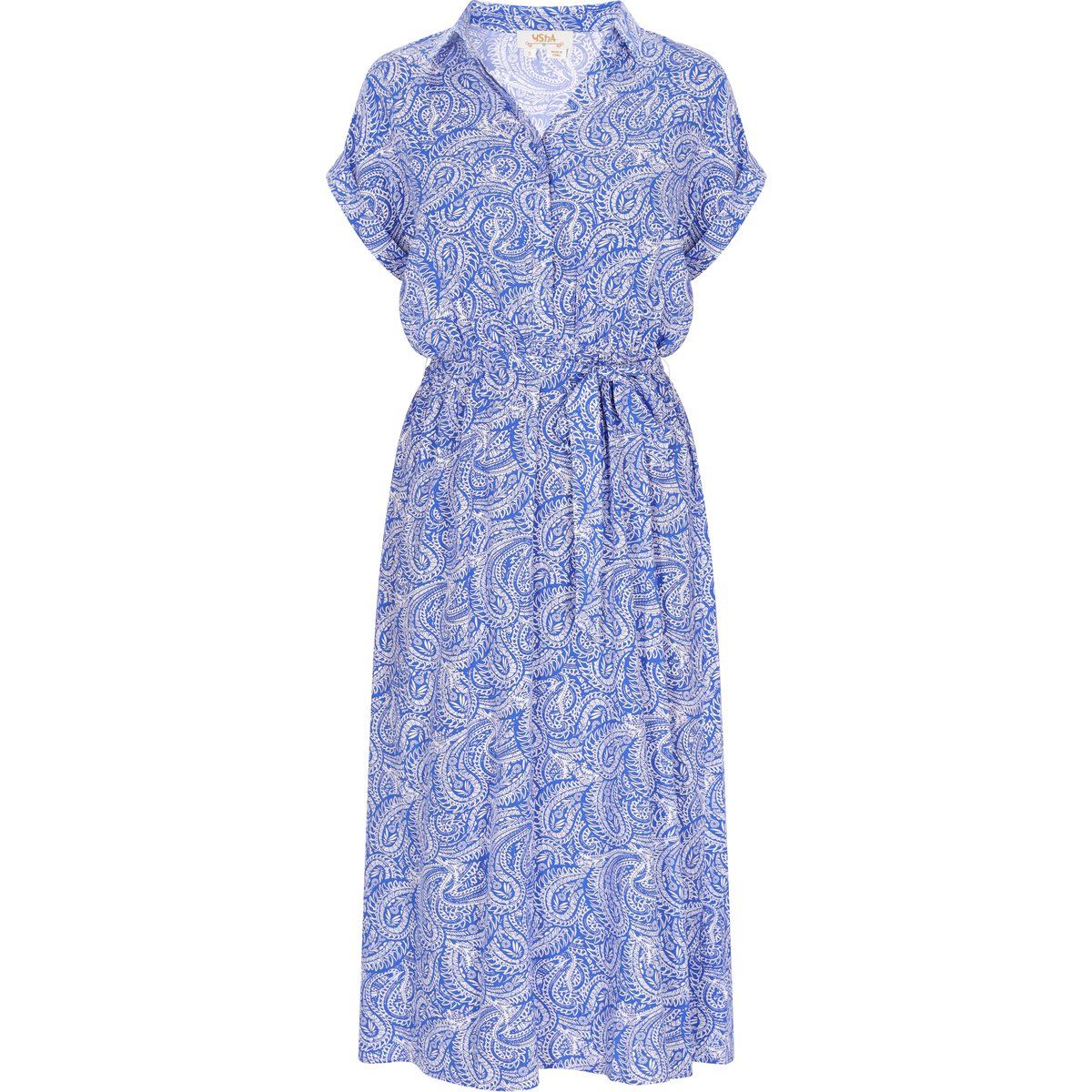 usha Kleid Frauen blau weiß