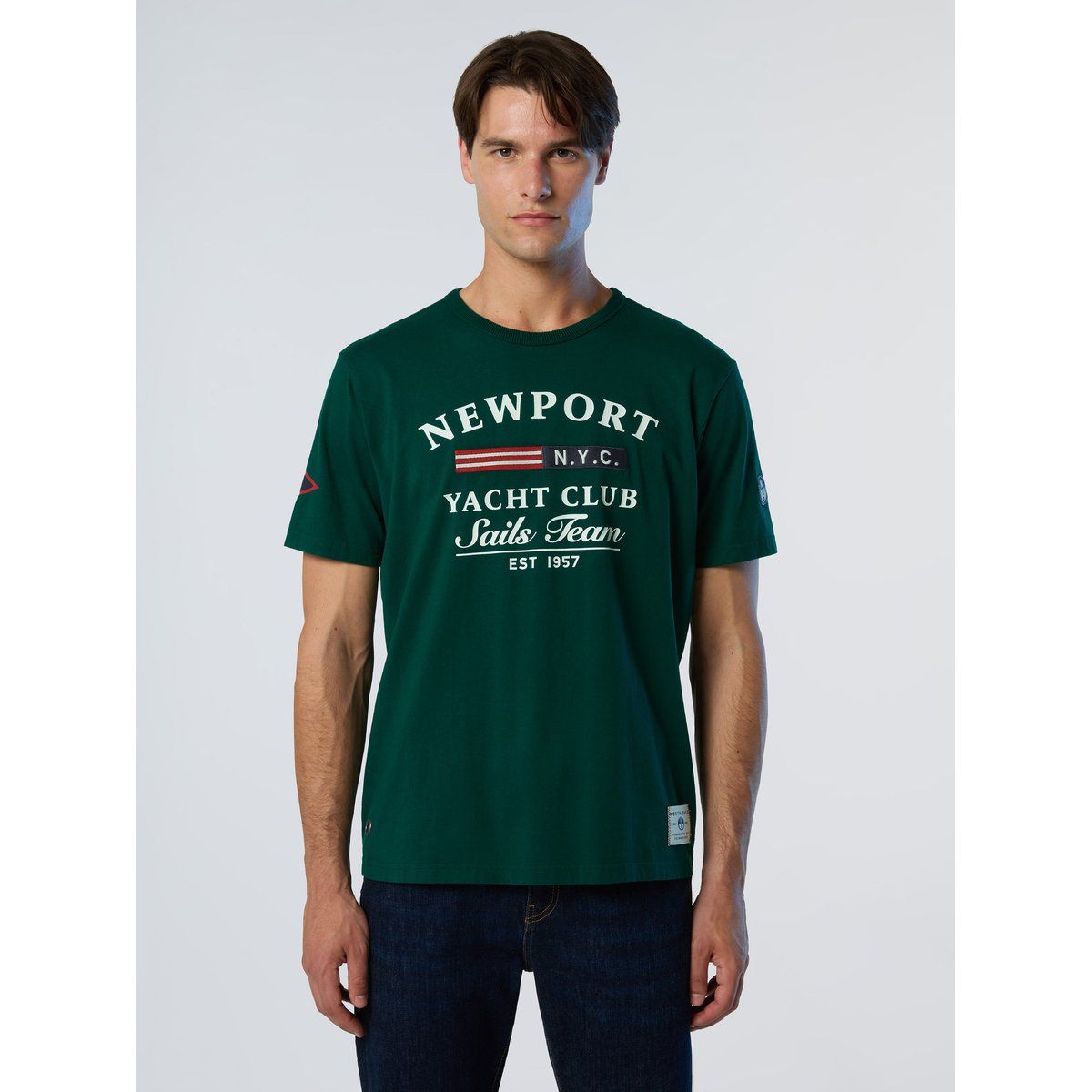 Newport Yacht Club Grafik T-Shirt