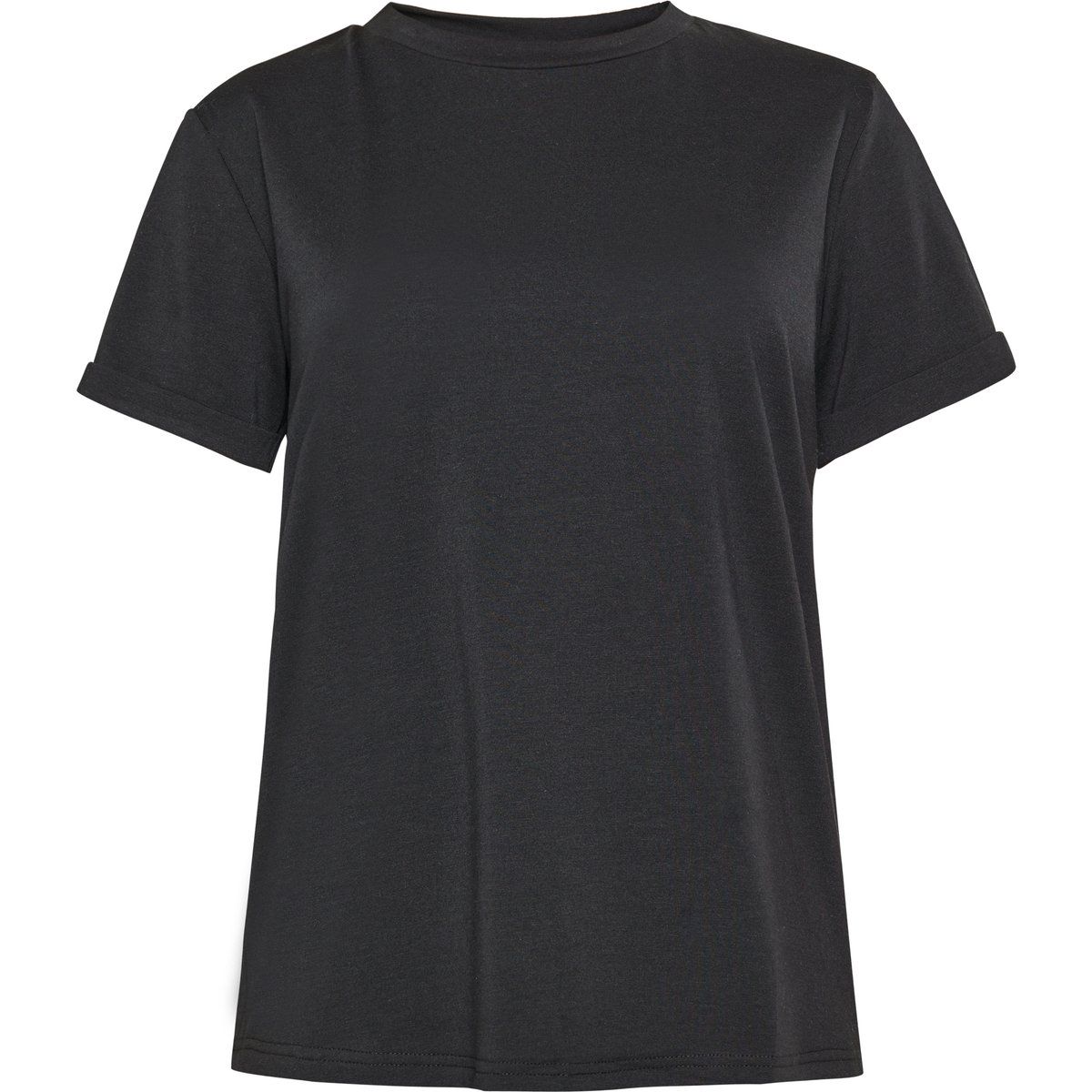 Klassisches T-Shirt mit Rundhalsausschnitt