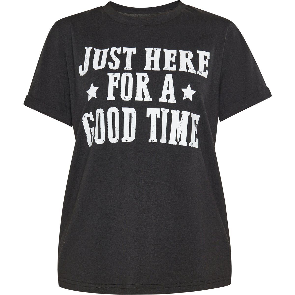 usha T-Shirt Frauen Schwarz