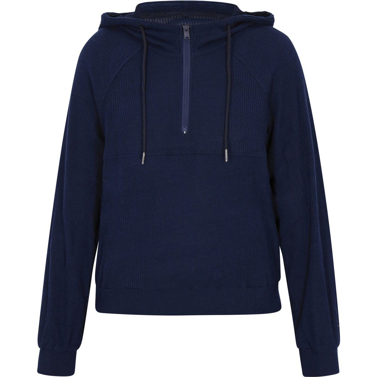 Relaxter Half-Zip-Kapuzenpullover