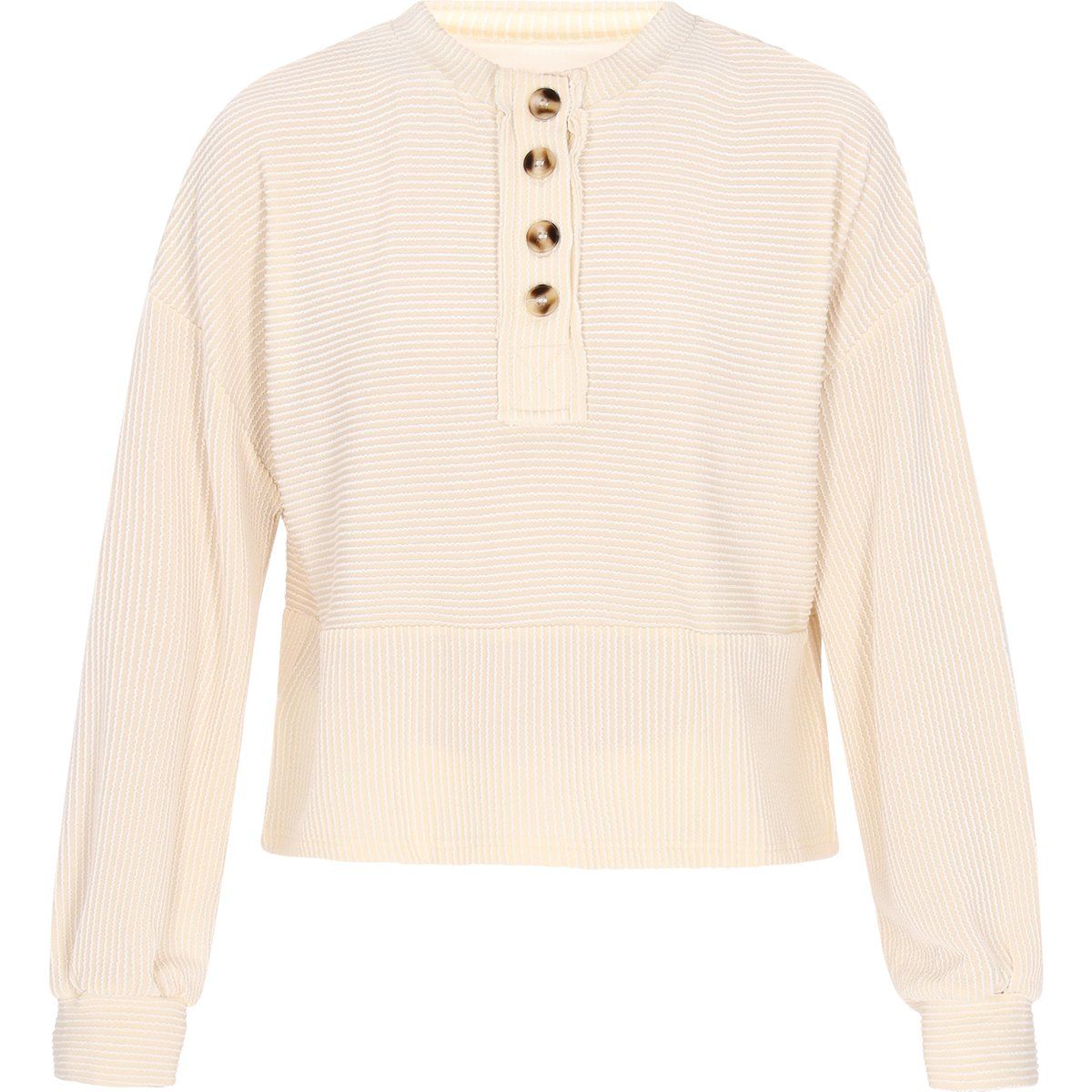 usha Sweatshirt Frauen Beige