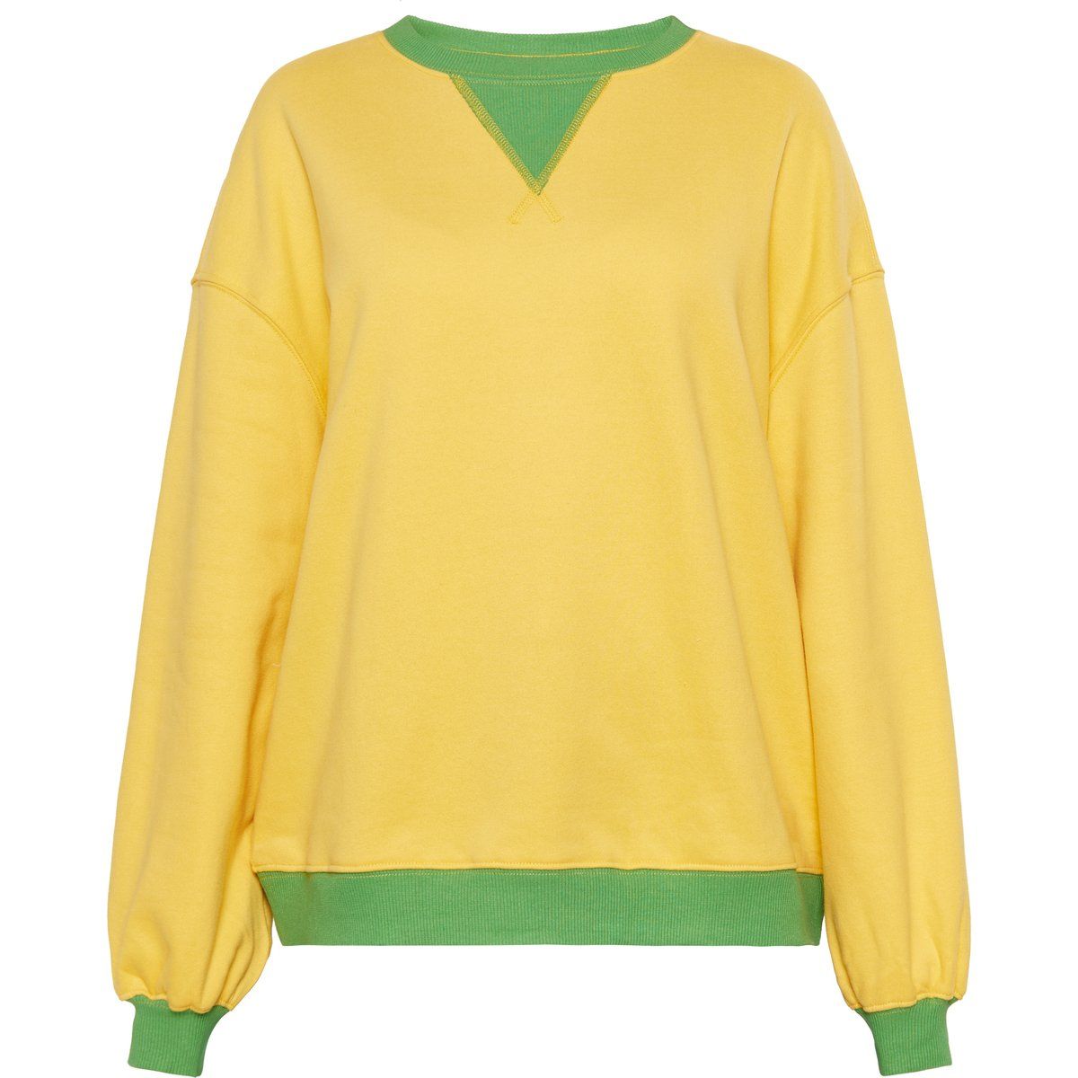 usha Sweatshirt Frauen mehrfarbig gelb