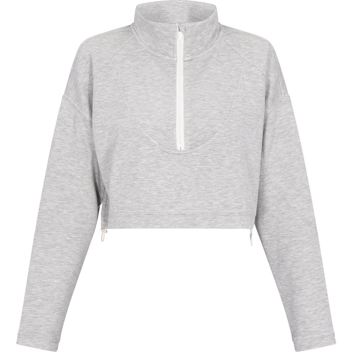 Mymo Sweatshirt Frauen HellGrauMelange