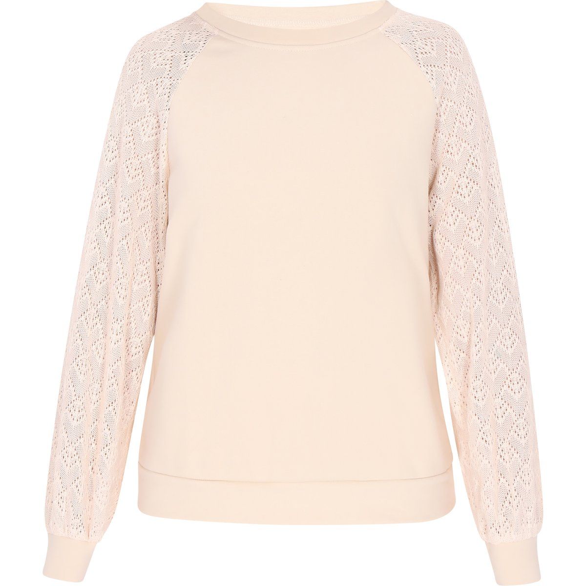 usha Sweatshirt Frauen Beige Grau