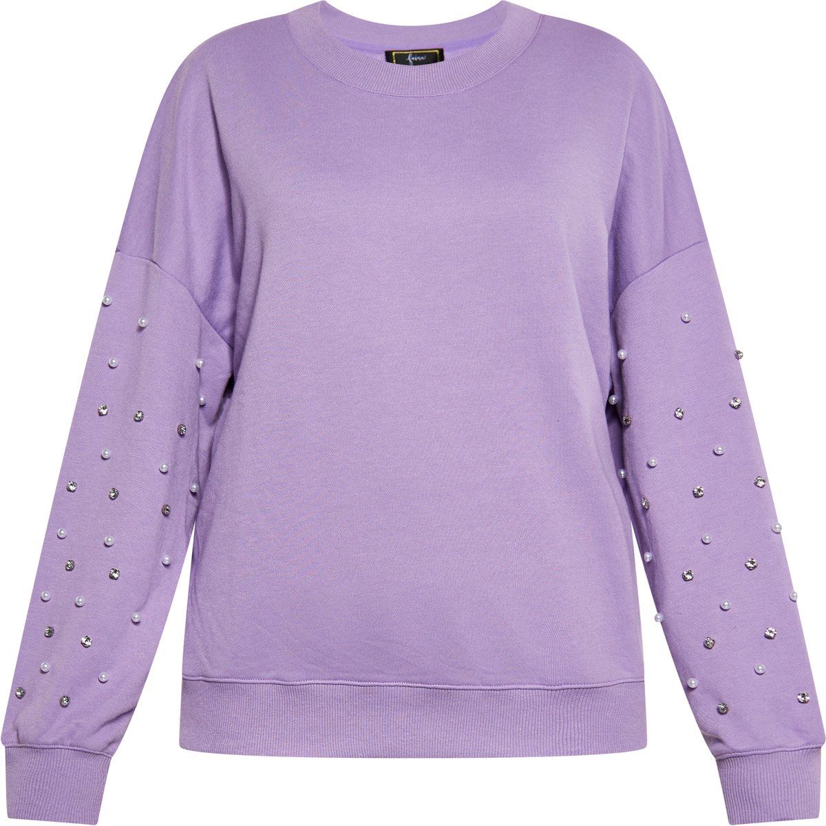 Langärmeliges Sweatshirt mit Verzierung