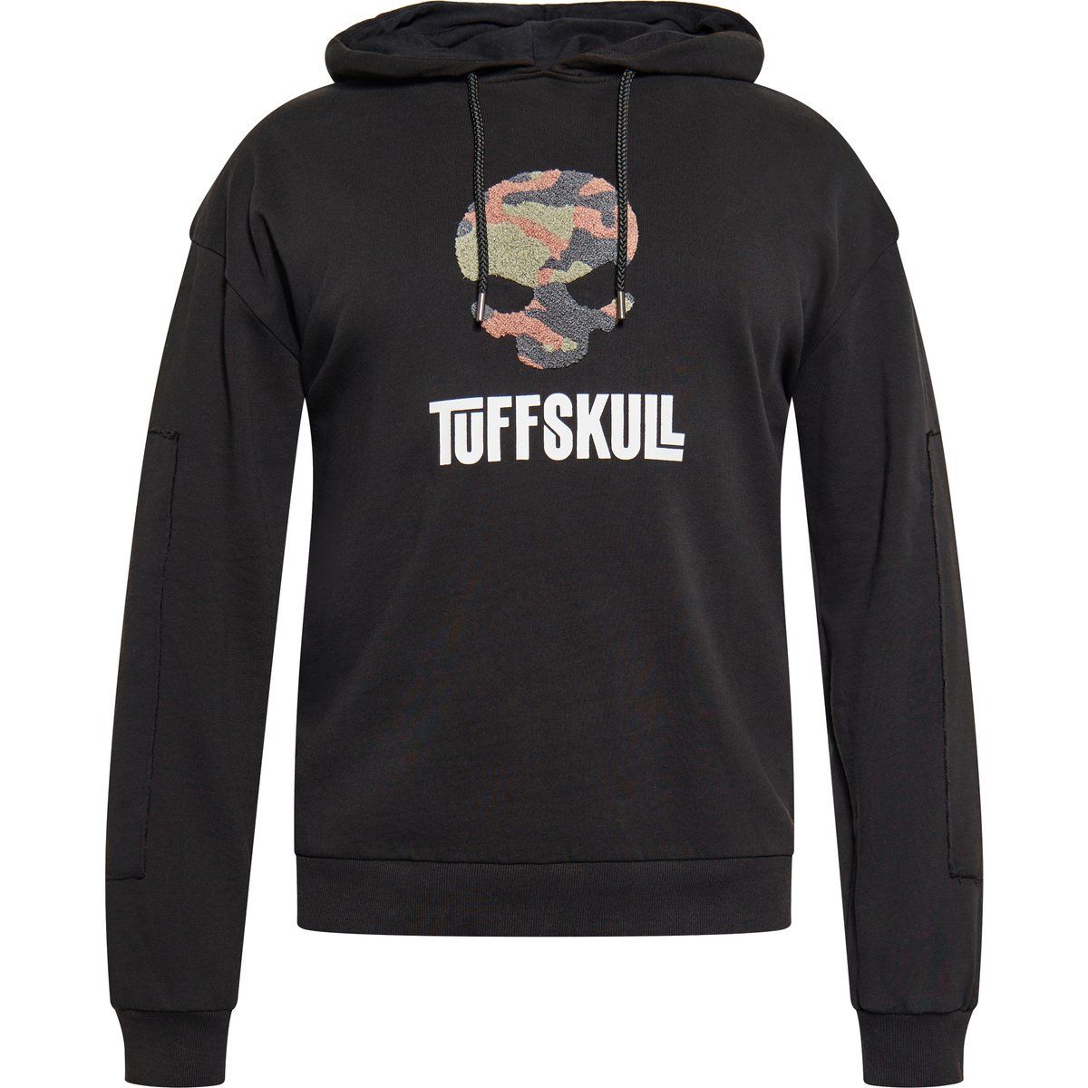 TUFFSKULL Sweatshirt Herren schwarz