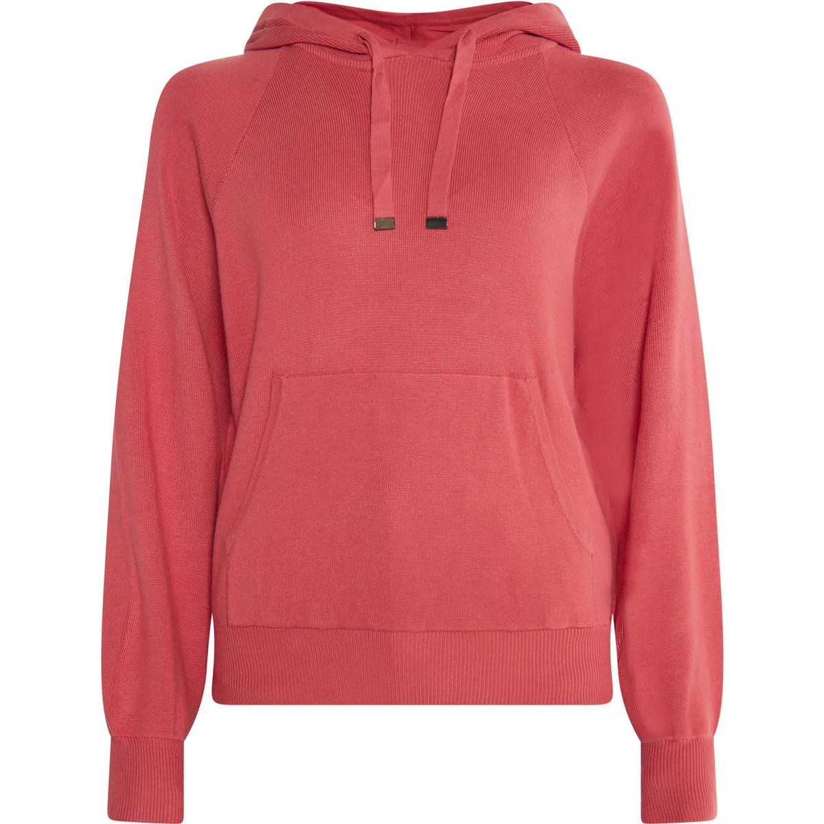 usha Strickhoodie Damen Vintage Rot