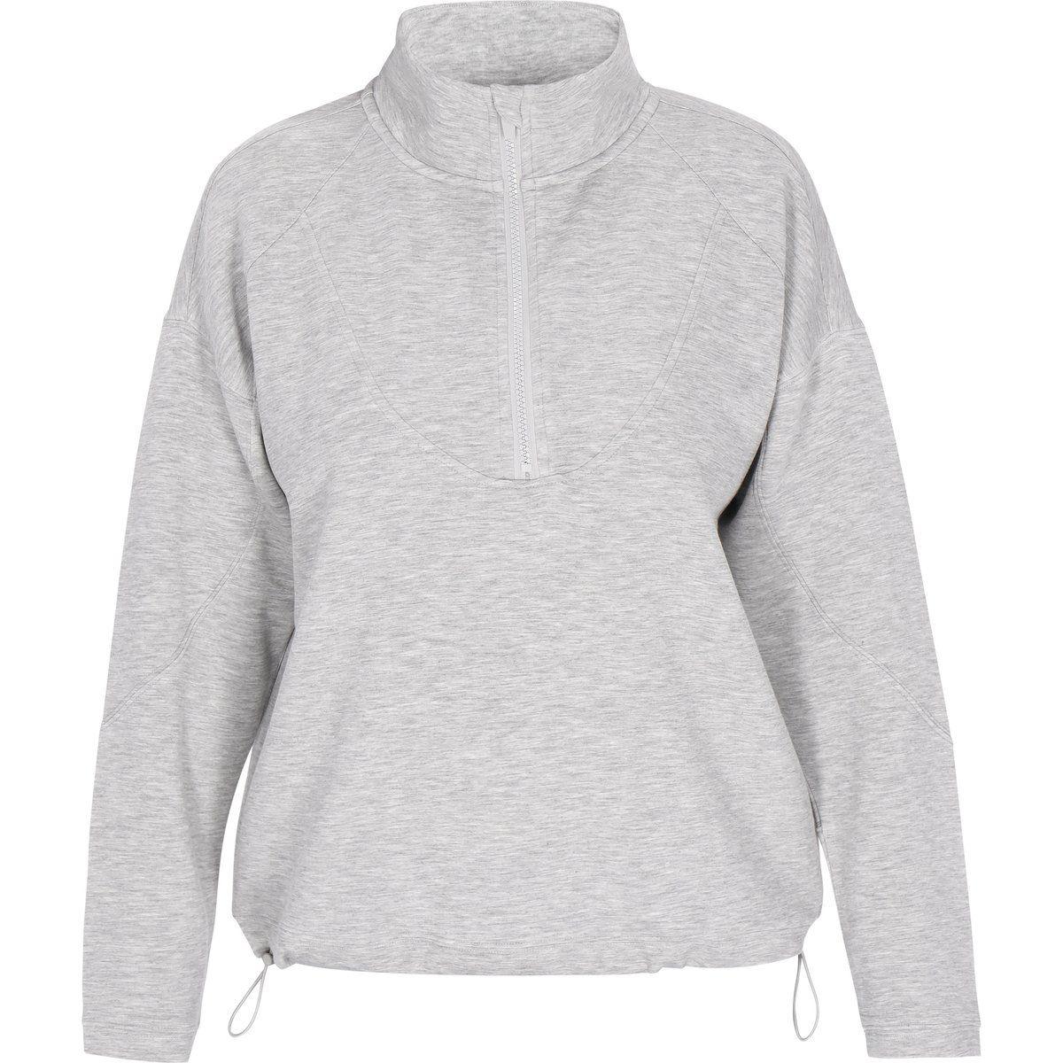 Lässiges Half-Zip-Pullover-Sweatshirt