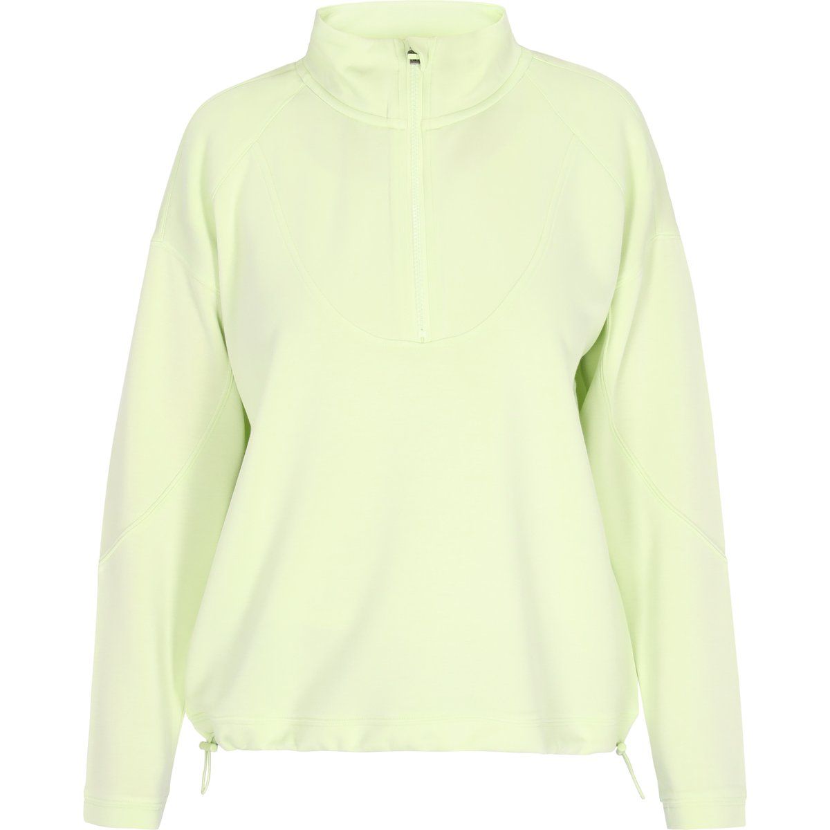 Lässiges Viertelzip-Pullover-Sweatshirt