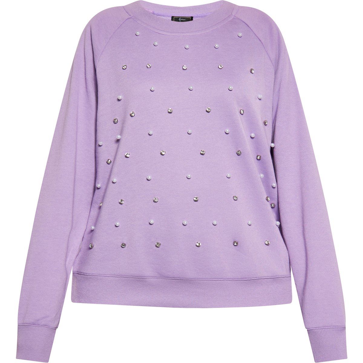 Sweatshirt mit Zierapplikationen