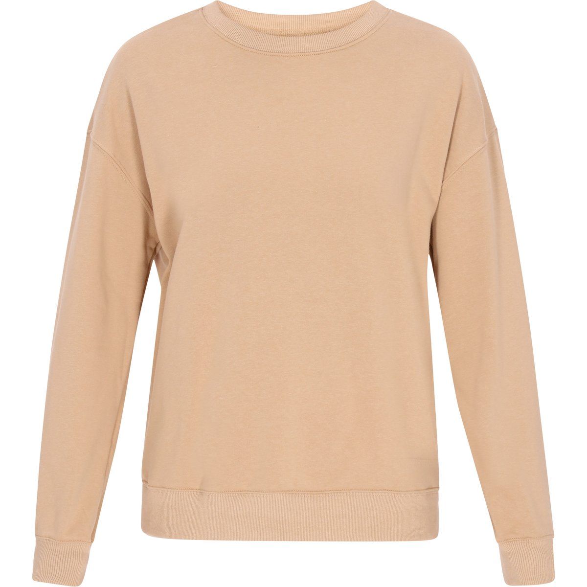 Klassisches Sweatshirt mit überschnittenen Schultern