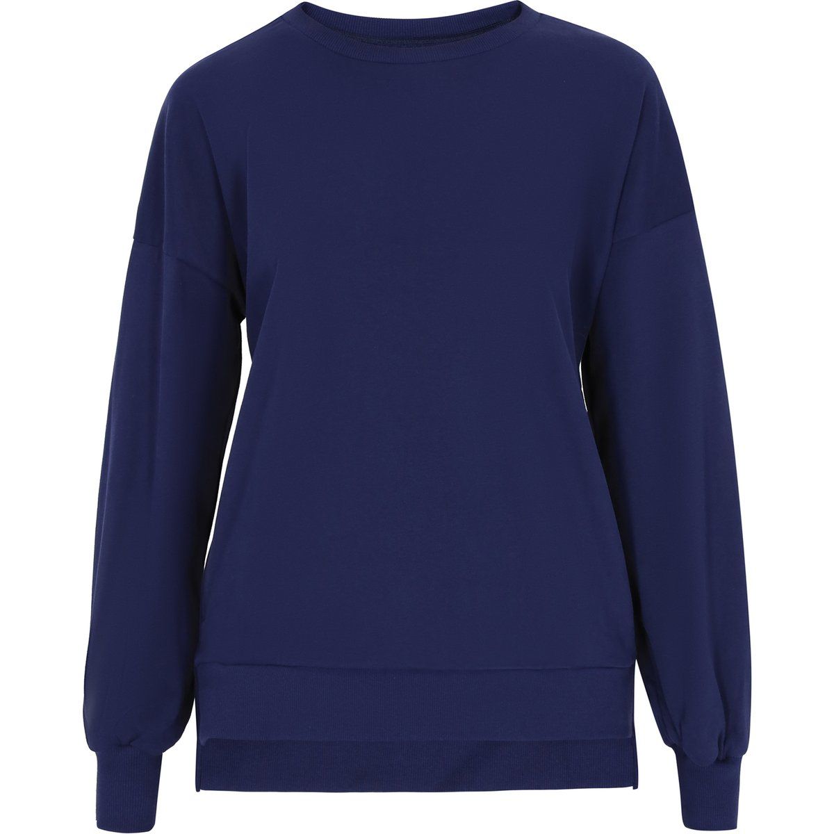 Lässiges Sweatshirt mit Laternenärmeln