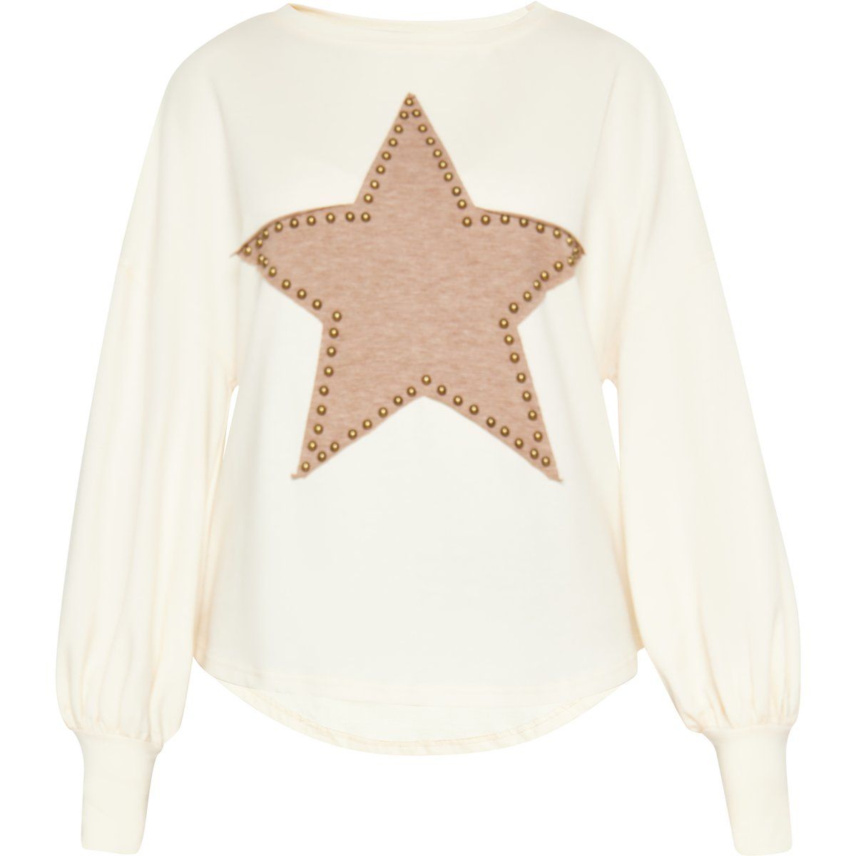 usha Sweatshirt Frauen Aprikose