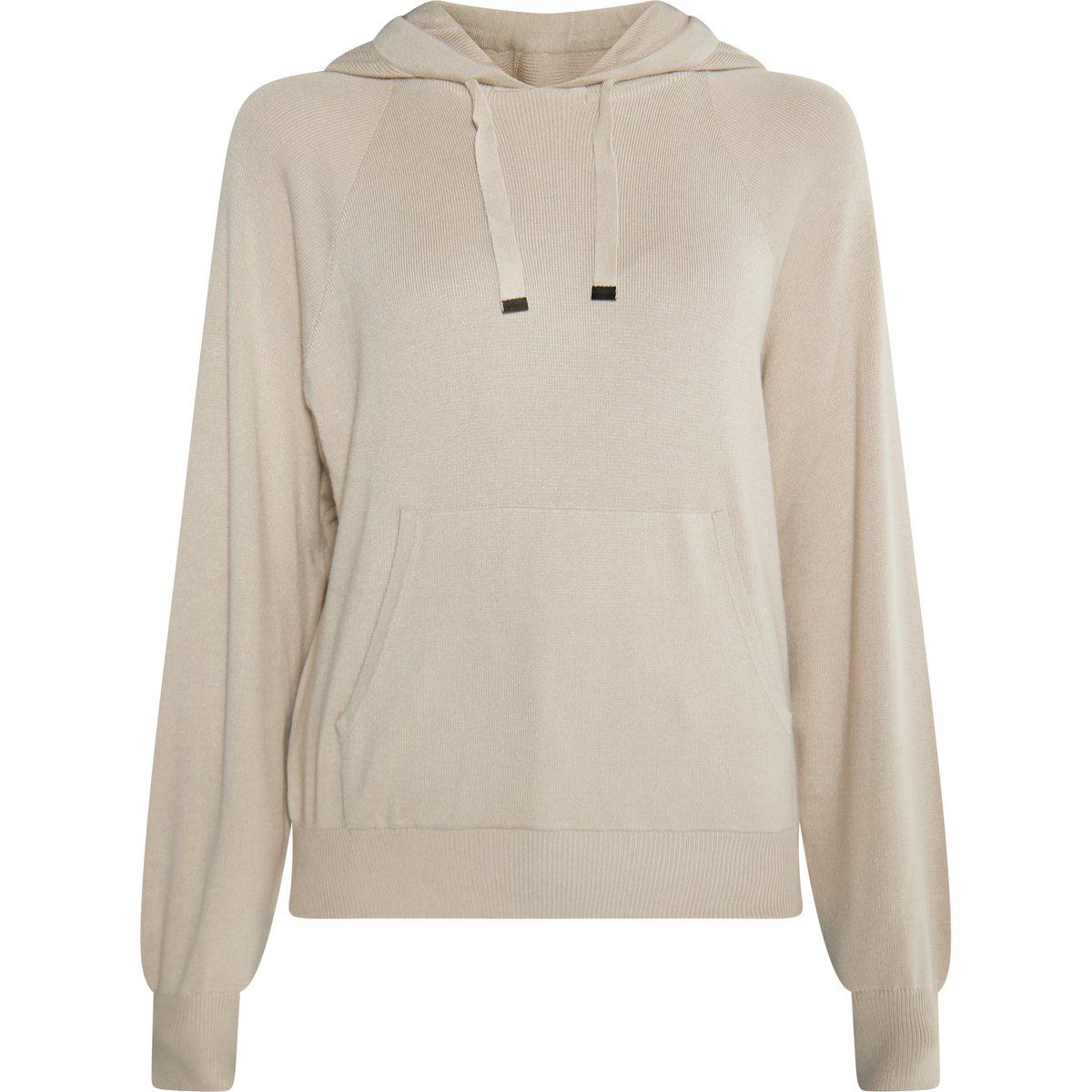 Weicher Strick-Hoodie mit Kängurutasche