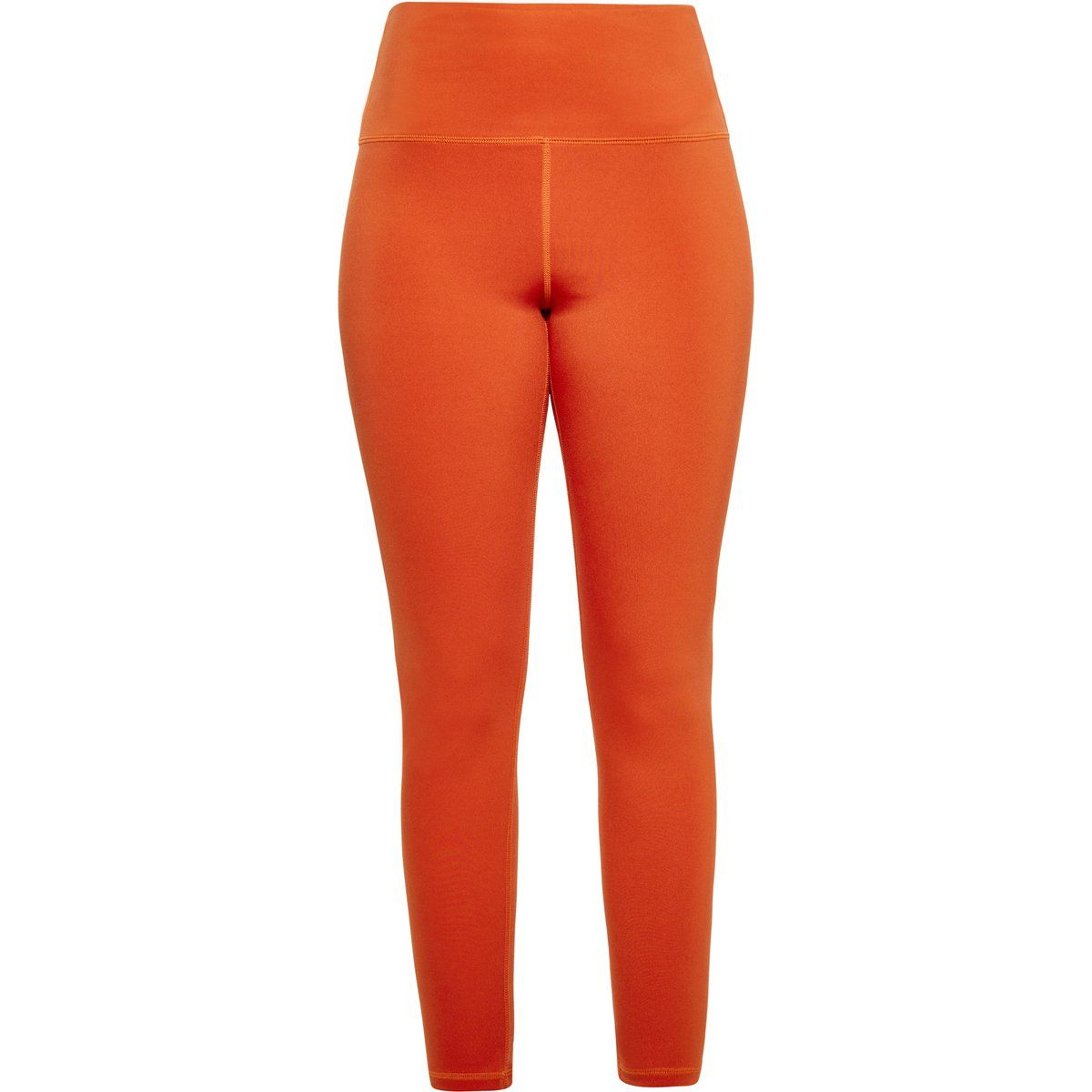 Sportliche orangefarbene Yoga Leggings