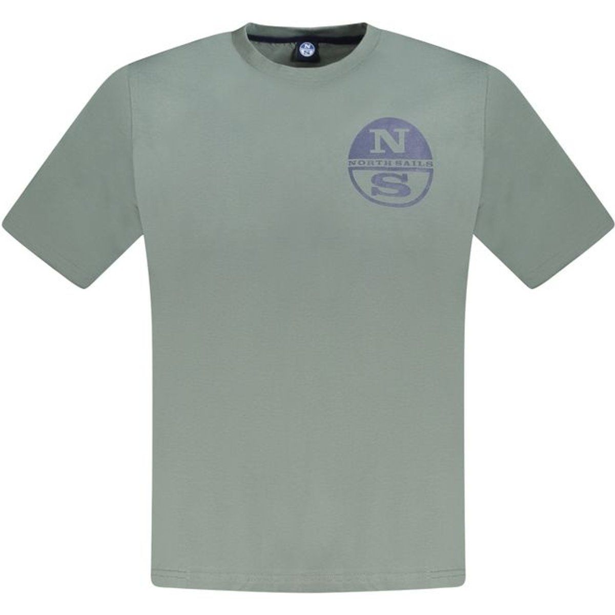 Lässiges Kurzarm-T-Shirt mit Rundhalsausschnitt