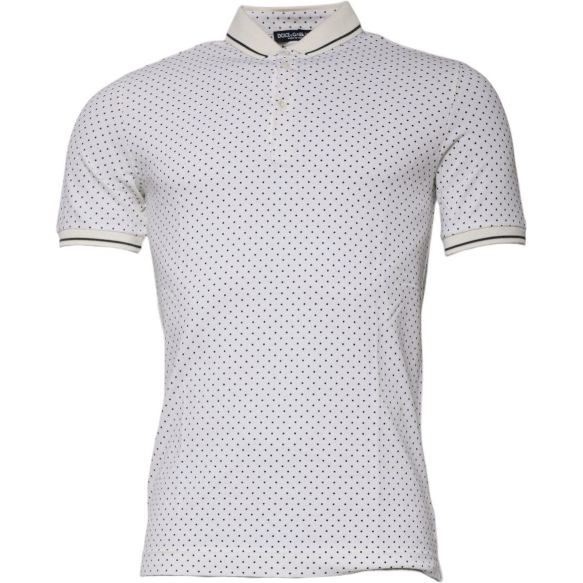 Klassisch geschnittenes Poloshirt mit Punktmuster