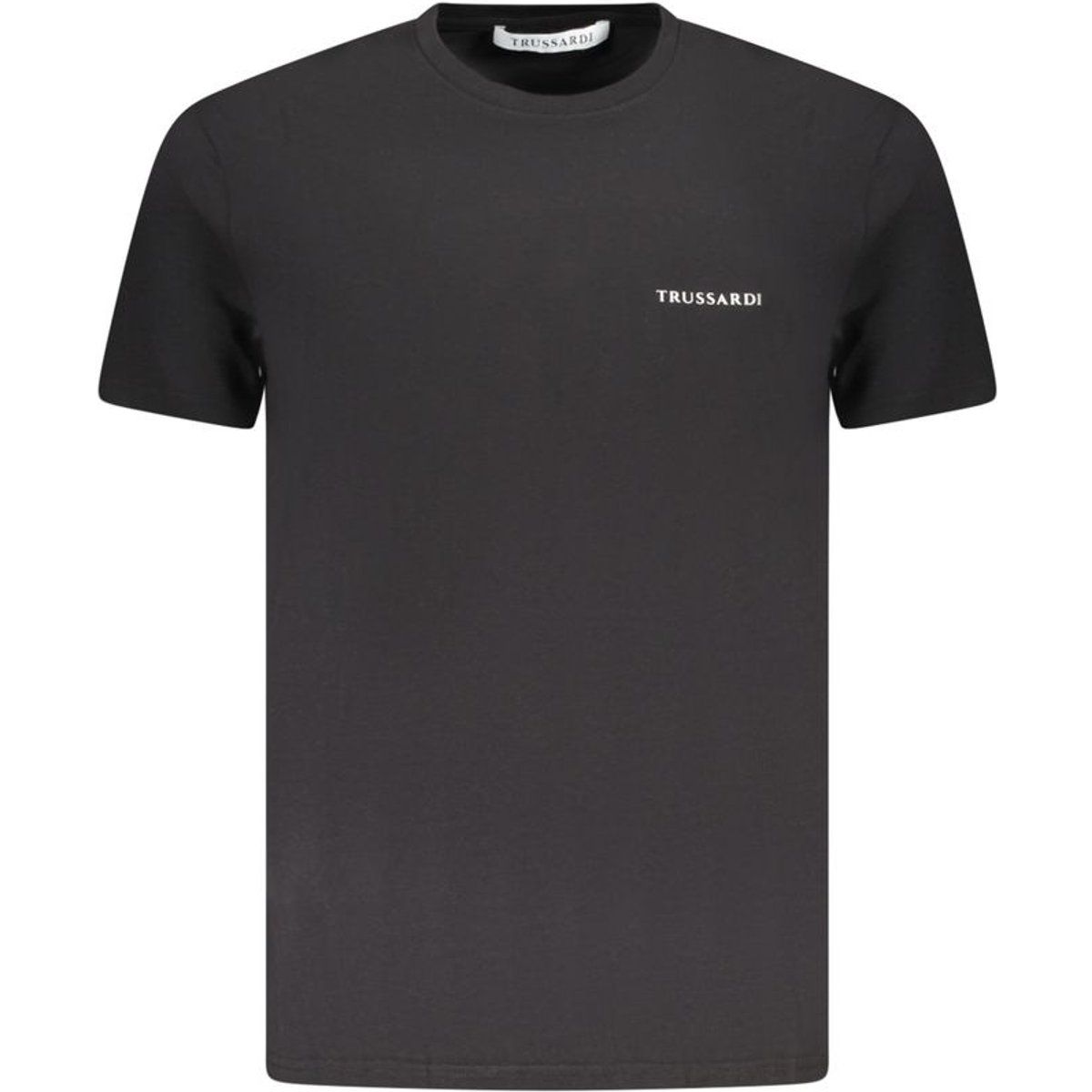 Klassisches Baumwoll-T-Shirt mit Rundhalsausschnitt