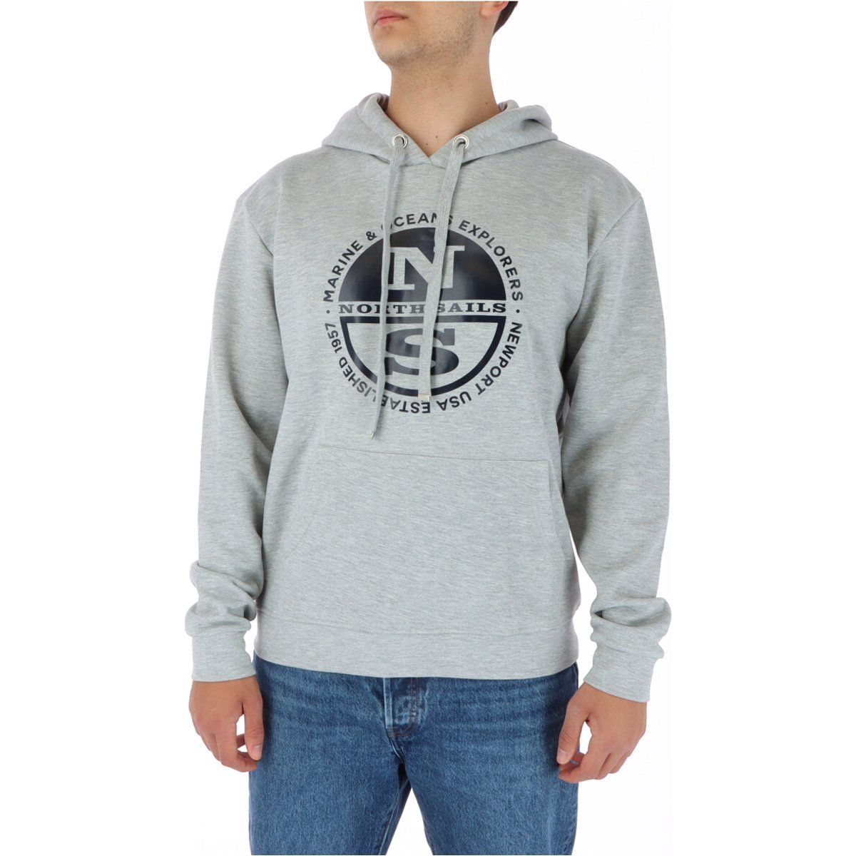 Heritage Logo Baumwollmischung Kapuzenpullover