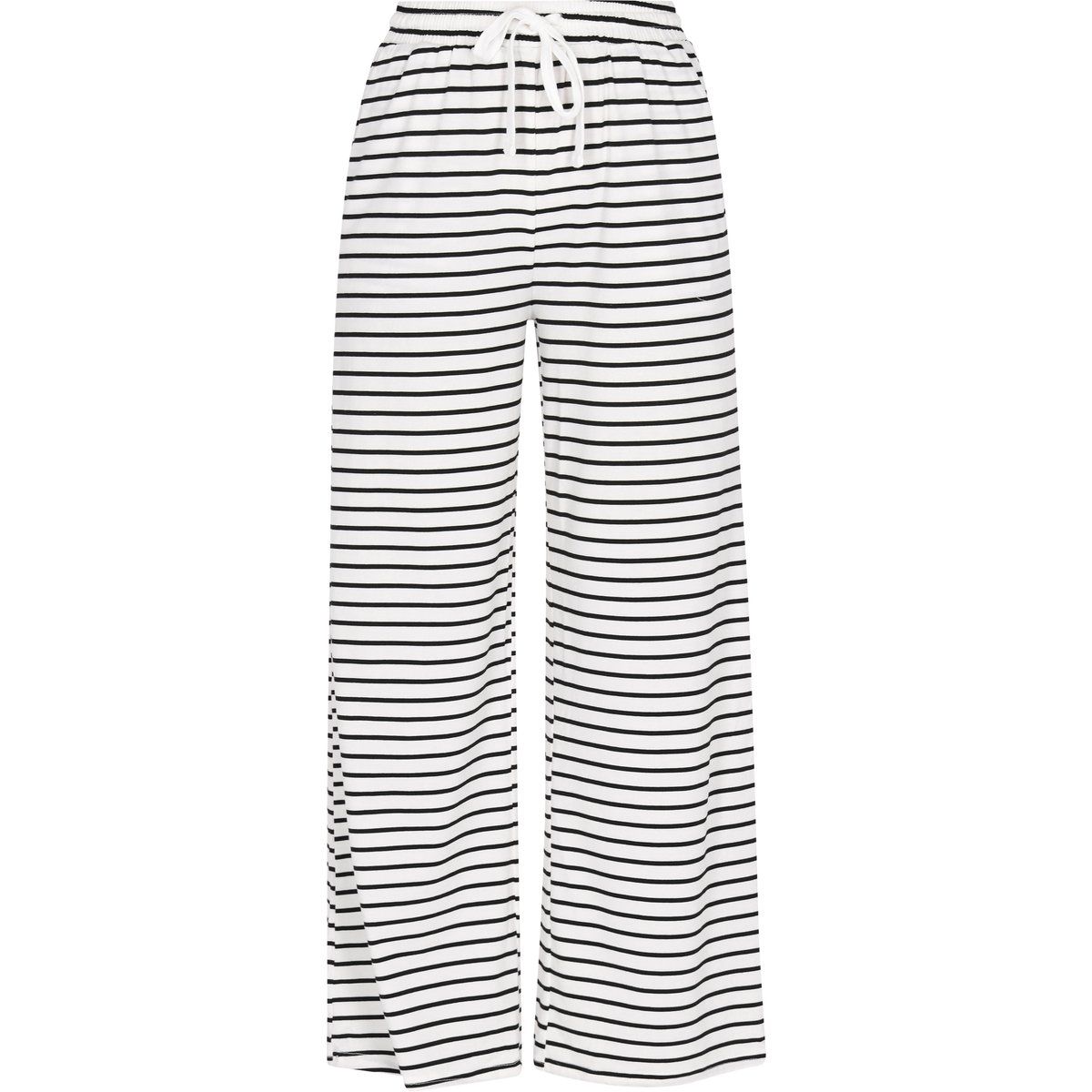Gestreifte, Weitgeschnittene Loungehose