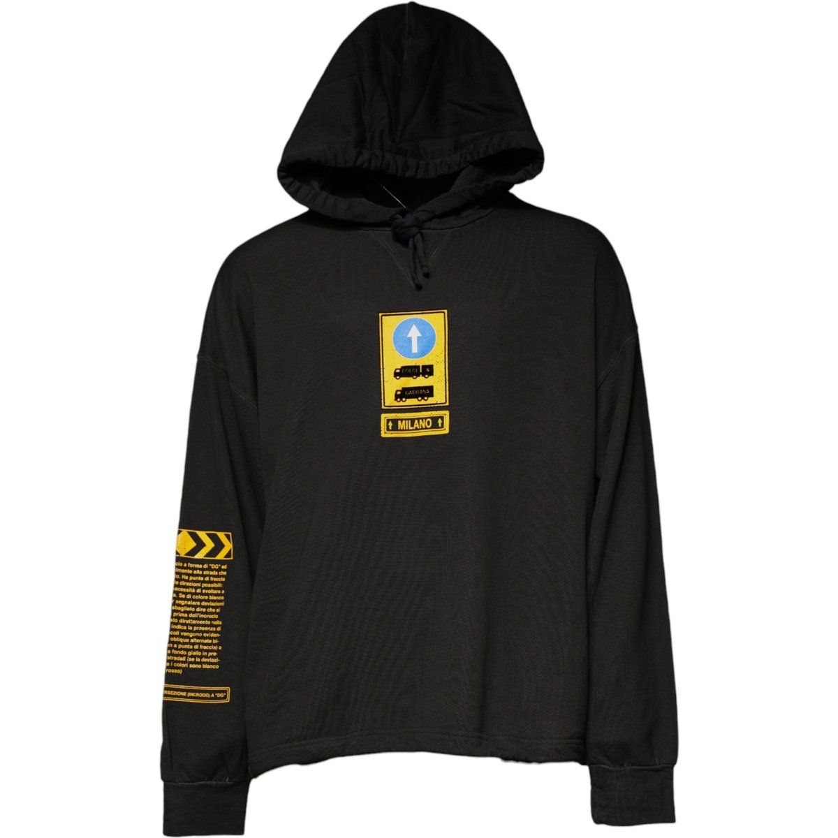 Hoodie mit Grafikprint Milano Trucks