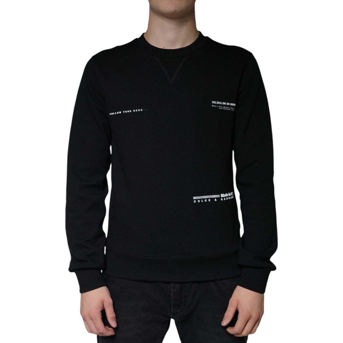 Sweatshirt mit Grafikprint aus Baumwollmischung