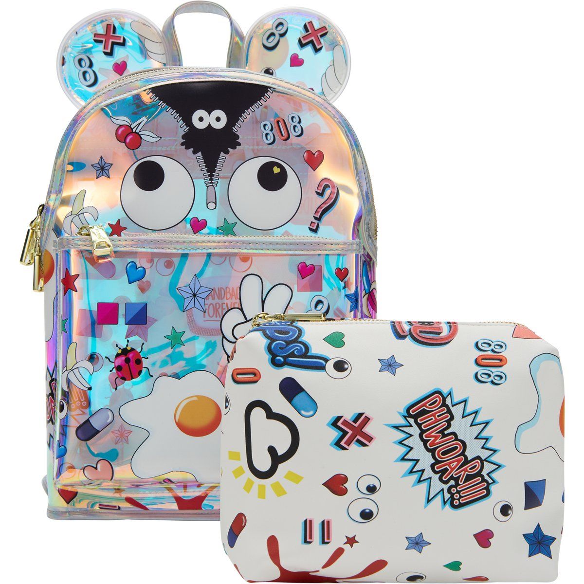 Mymo RUCKSACK RUCKSACK Frauen Silber Multicolor