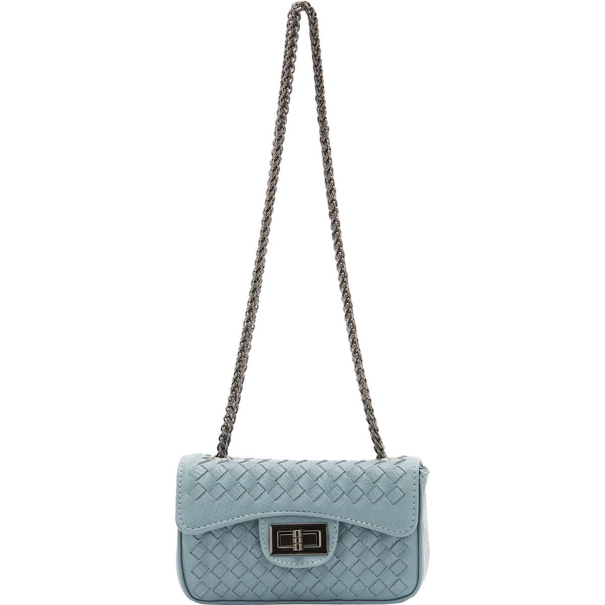 Faina Schultertaschen Damen hellblau