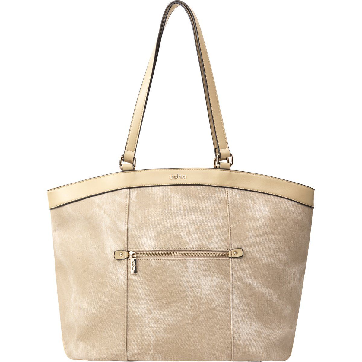 usha Shopper-Tasche Damen Kamel