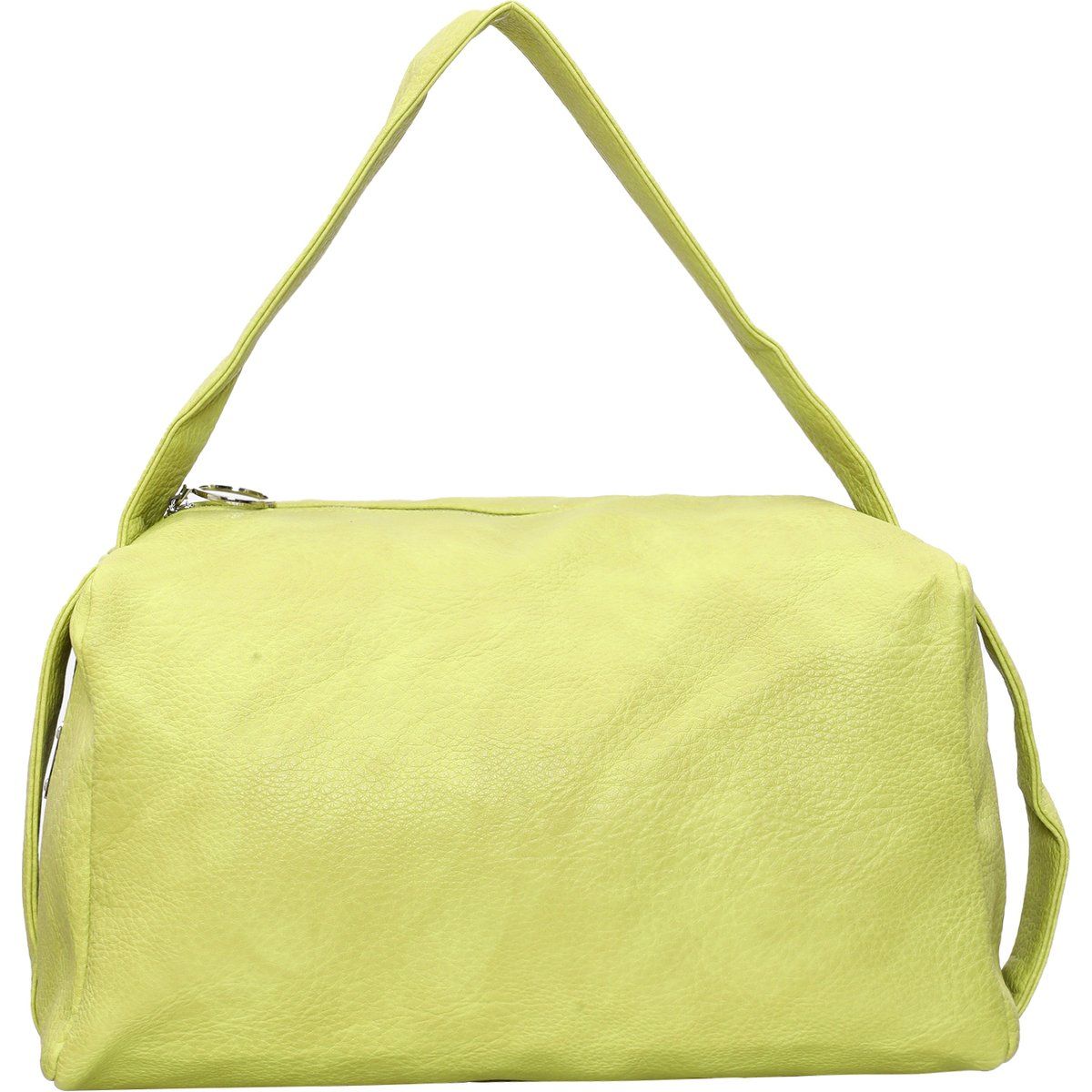 Rechteckige Handtasche aus Öko-Leder