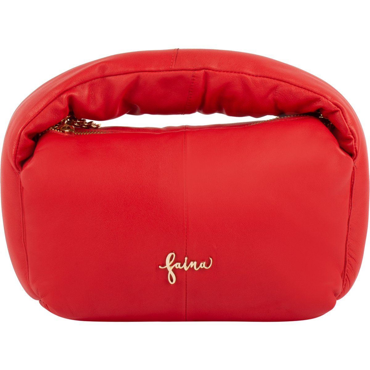 Faina Henkeltasche aus Leder Damen verrotten