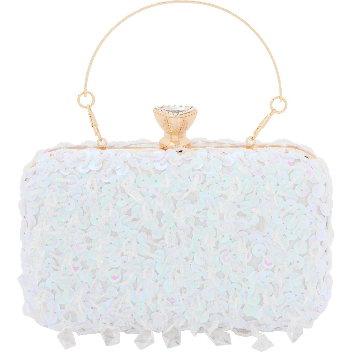 Faina Minaudière Minaudière Frauen Weiß