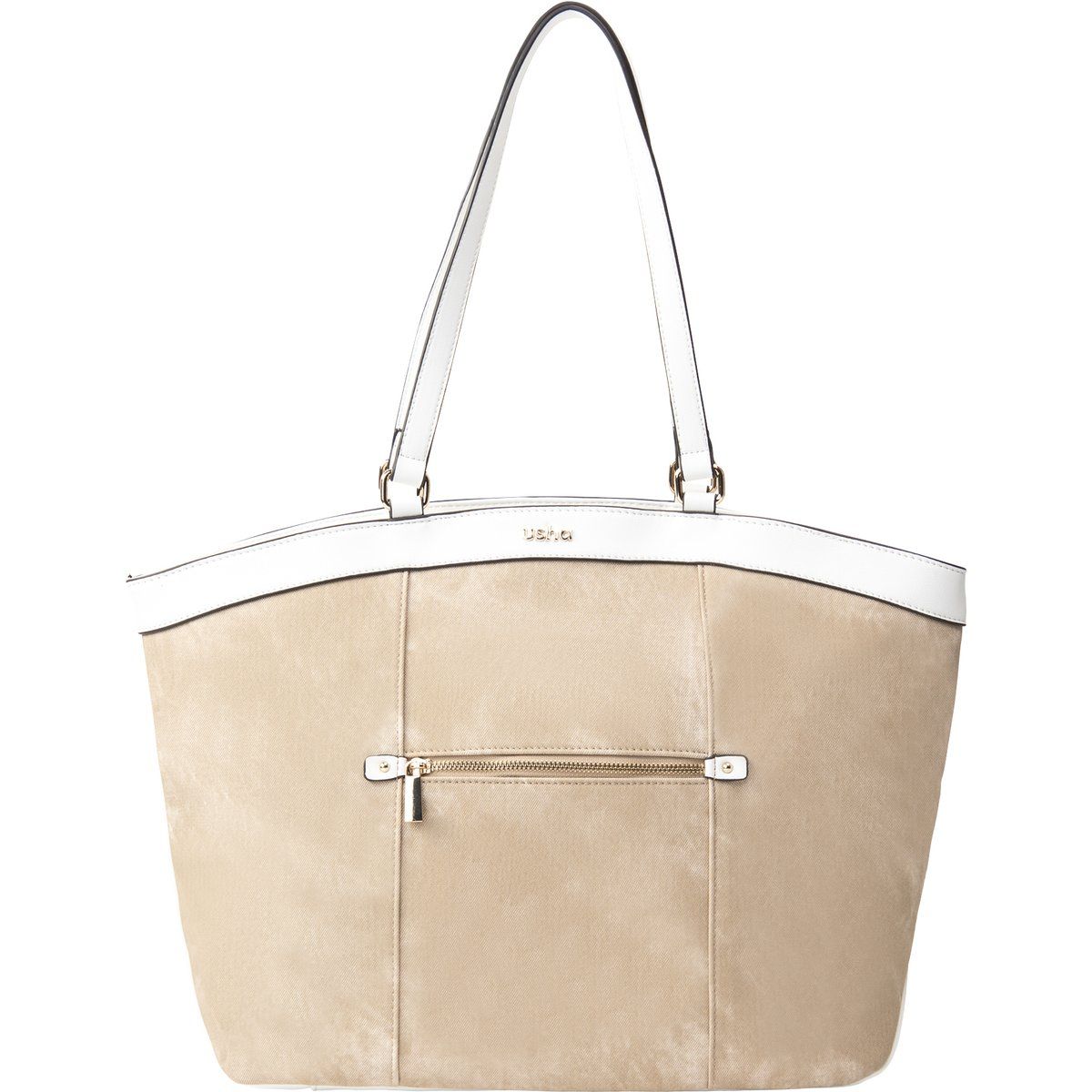 usha Shopper-Tasche Damen weiss
