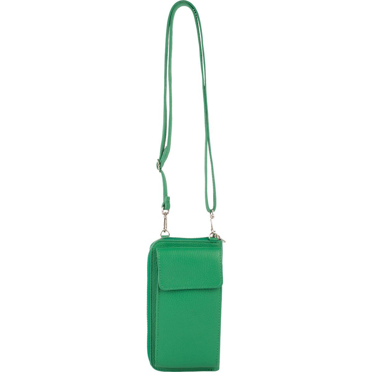 Brieftasche aus Leder mit Umhängeband