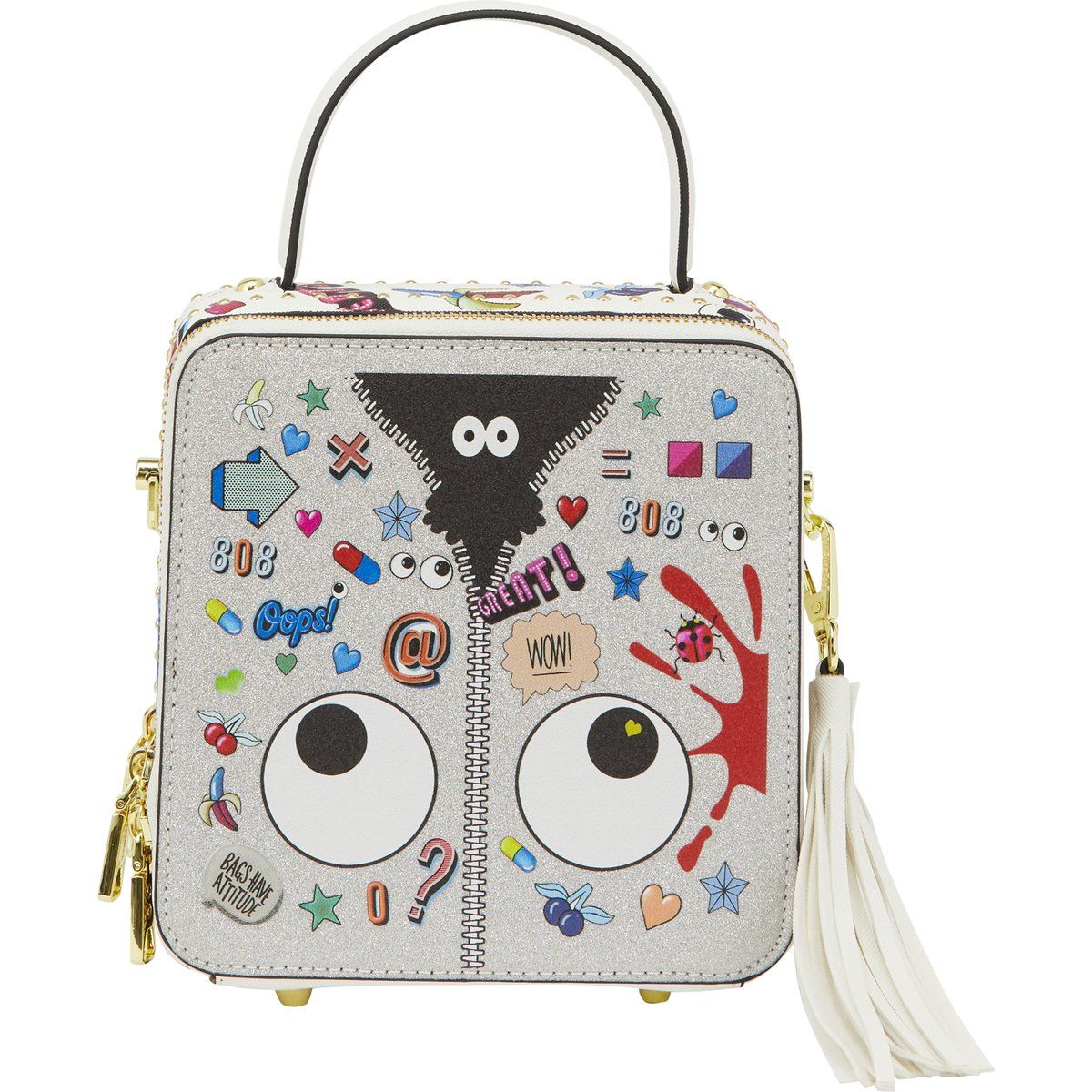 Mymo Handtasche Handtasche Frauen Weiß