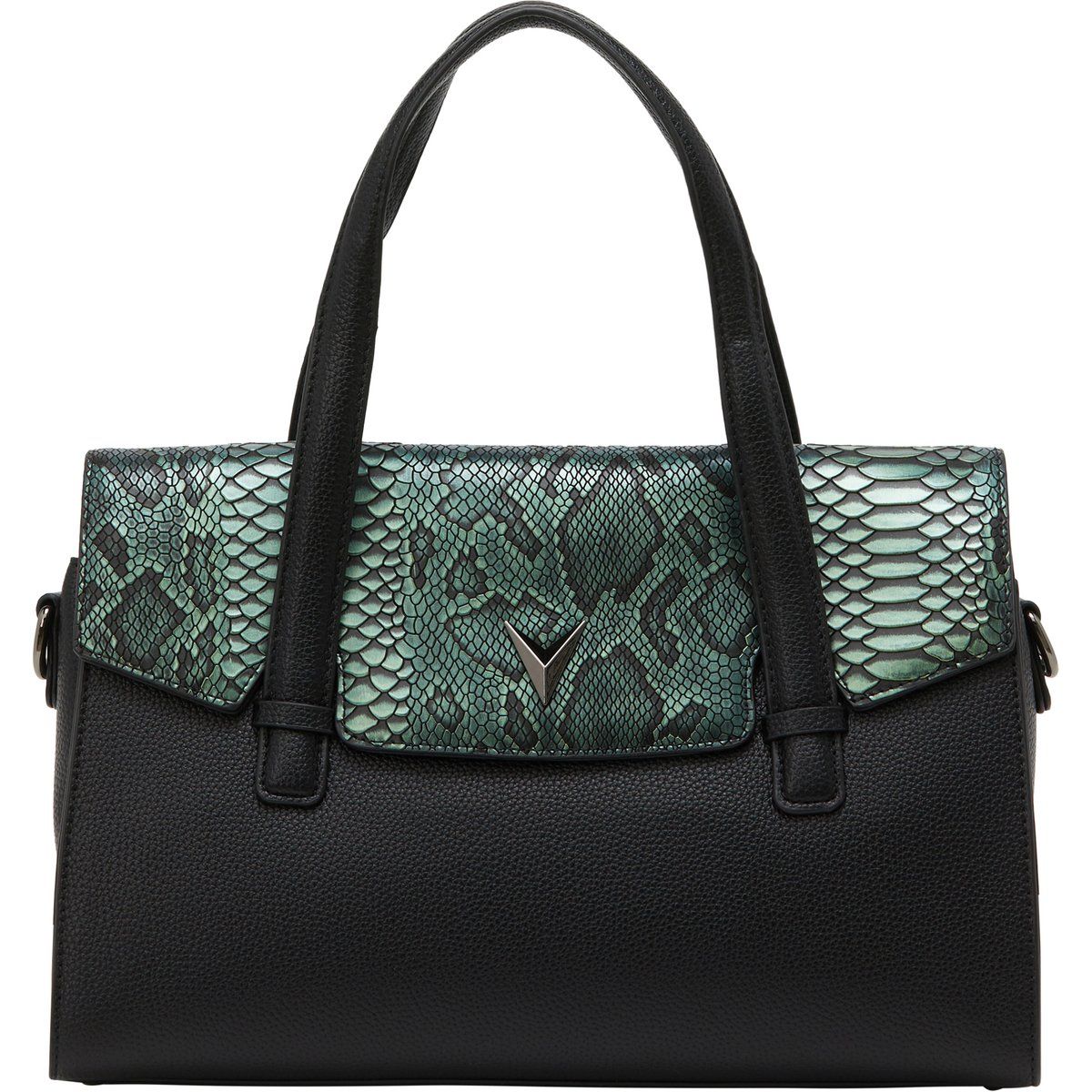 Faina Handtasche Handtasche Frauen Schwarz Grün
