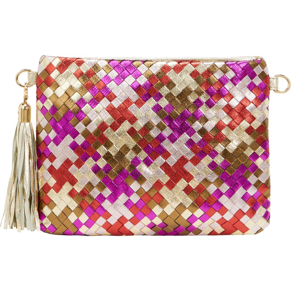 Faina Umhängetasche Umhängetasche Frauen Goldfuchsia