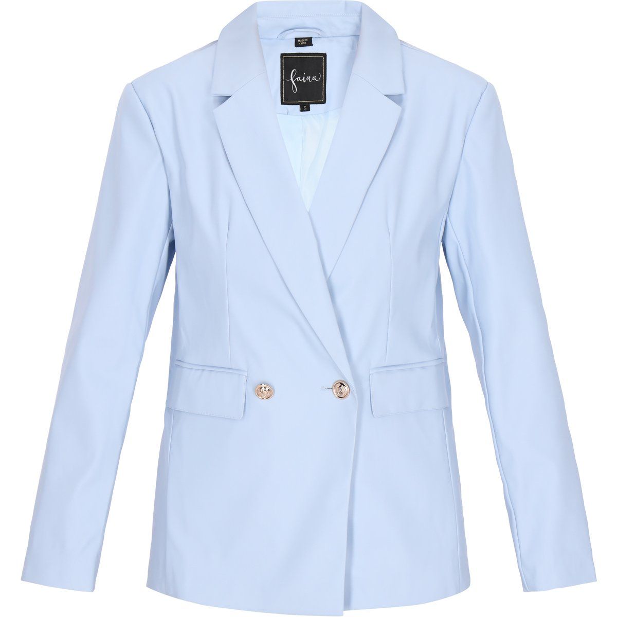Faina Jacke Frauen hellblau