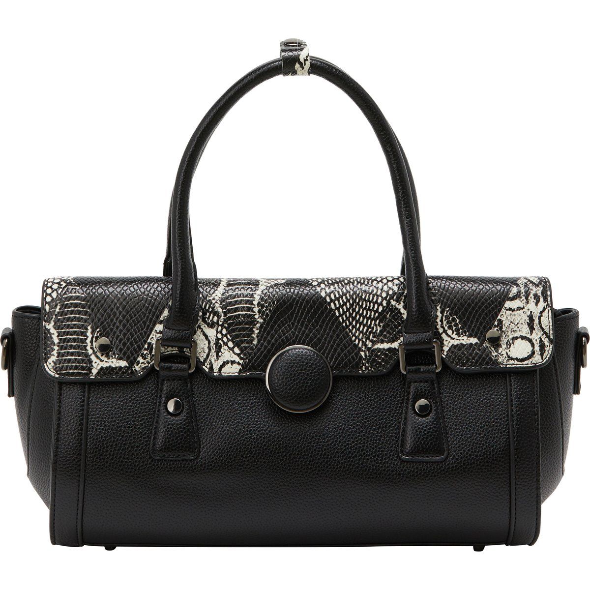 Faina Handtasche Handtasche Frauen schwarz braun