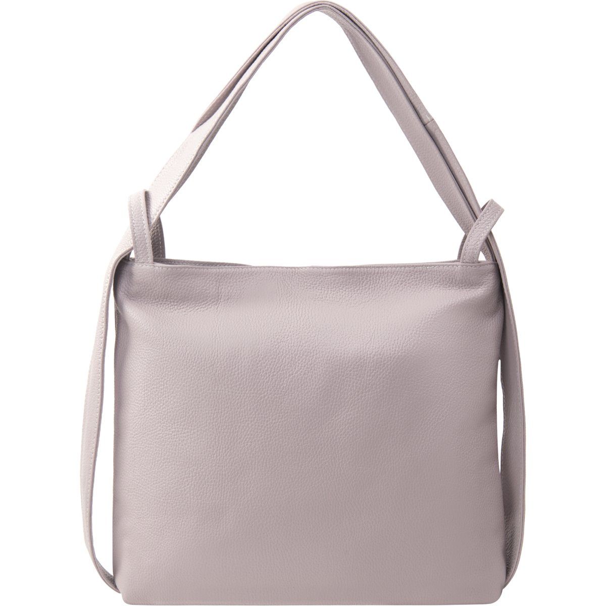 Faina Schultertasche aus Leder Damen Rosa